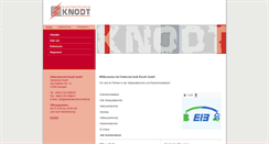 Desktop Screenshot of elektrotechnik-knodt.de